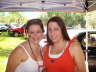 Staci and Kelly tailgating